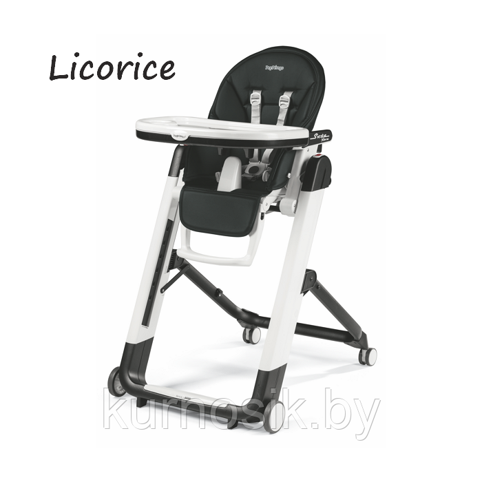 Стульчик для кормления Peg-Perego Siesta Follow Me ME LICORICE черный