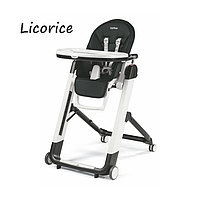 Стульчик для кормления Peg-Perego Siesta Follow Me ME LICORICE черный