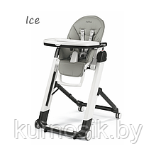 Стульчик для кормления Peg-Perego Siesta Follow Me ME  ICE серо-белый