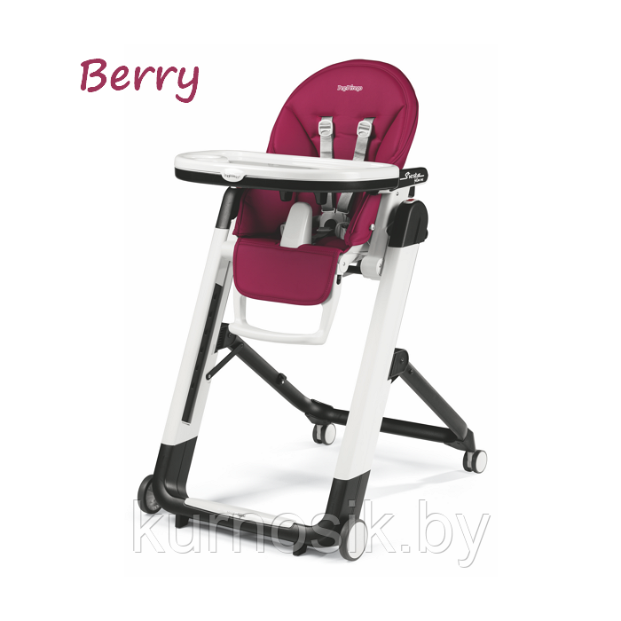 Стульчик для кормления Peg-Perego Siesta Follow Me ME  BERRY бордо