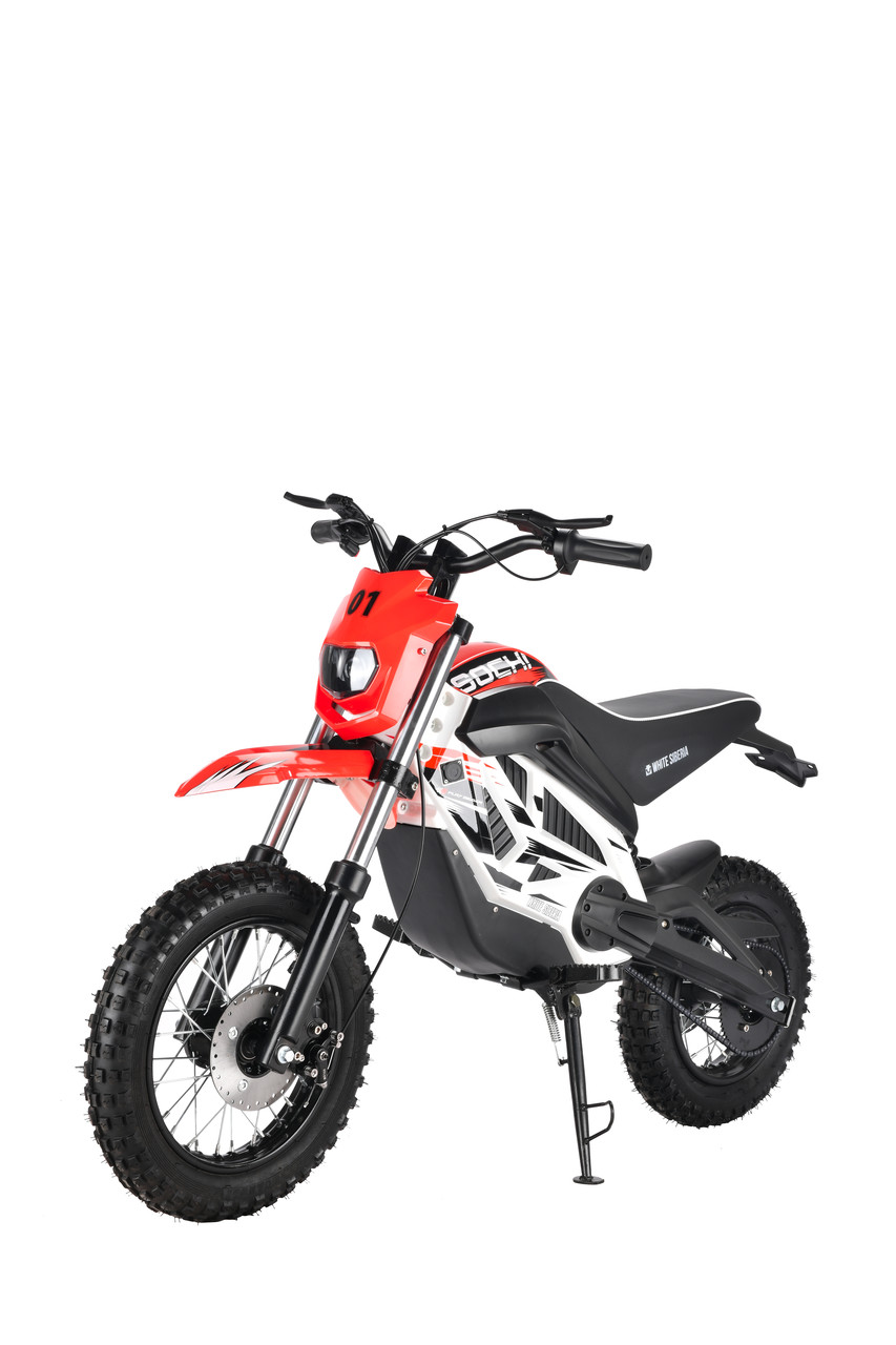 Детский электромотоцикл WHITE SIBERIA SOCHI 1300W