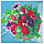 Алмазная живопись "Darvish" 30*30см  Цветы, фото 2