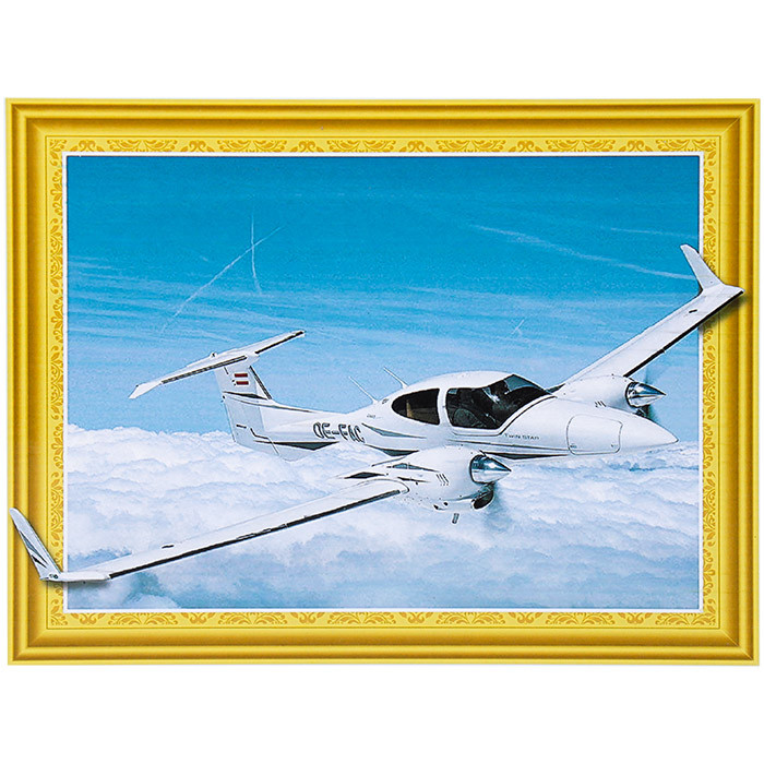 Алмазная живопись "Darvish" 40*50см  Самолет