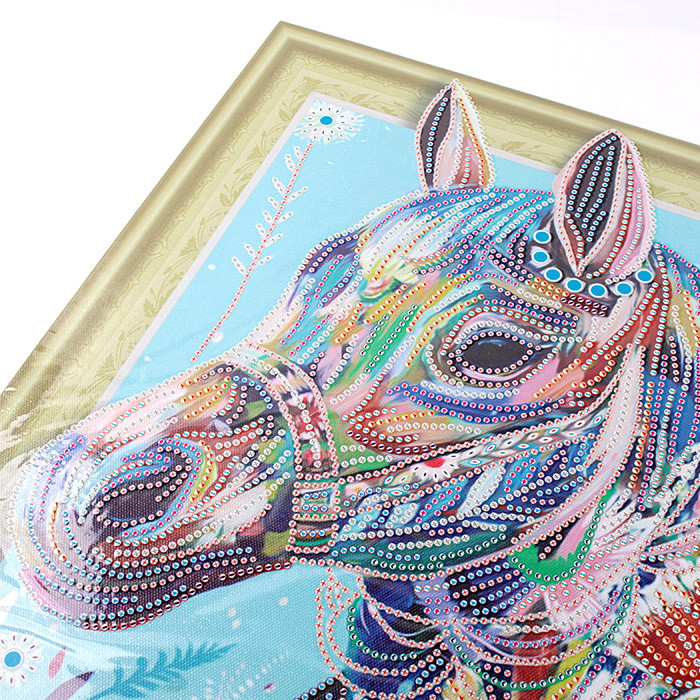 Алмазная живопись "Darvish" 40*50см "Лошадь" - фото 3 - id-p159880701
