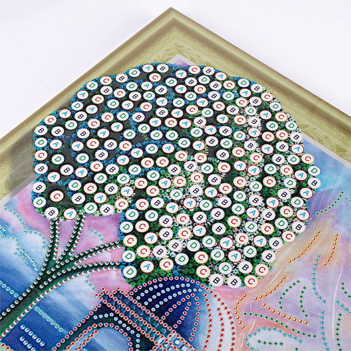 Алмазная живопись "Darvish" 40*50см "Ротонда под деревом" - фото 3 - id-p159880705
