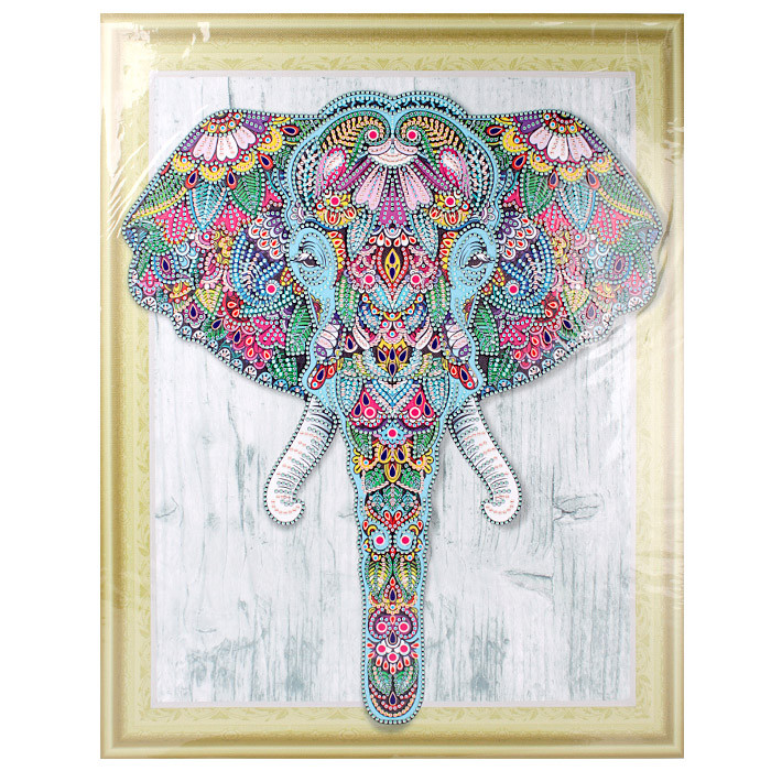 Алмазная живопись "Darvish" 40*50см "Слон" - фото 2 - id-p159880707