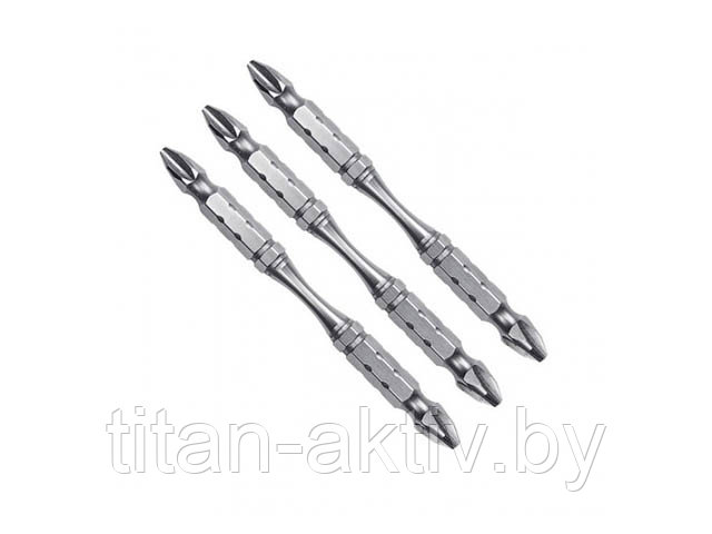 Насадка двусторонняя Silver Torsion PH2, 85 мм, E-form (MZ) MAKITA 3 шт