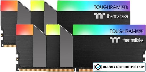 Оперативная память Thermaltake ToughRam RGB 2x16GB DDR4 PC4-28800 R009D416GX2-3600C18A - фото 1 - id-p159897065