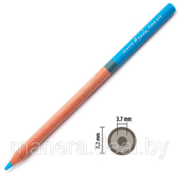 Художественные акварельные карандаши Marco «RENOIR FINE ART WATER», 36 цветов, в металлическом футляре - фото 3 - id-p159906189