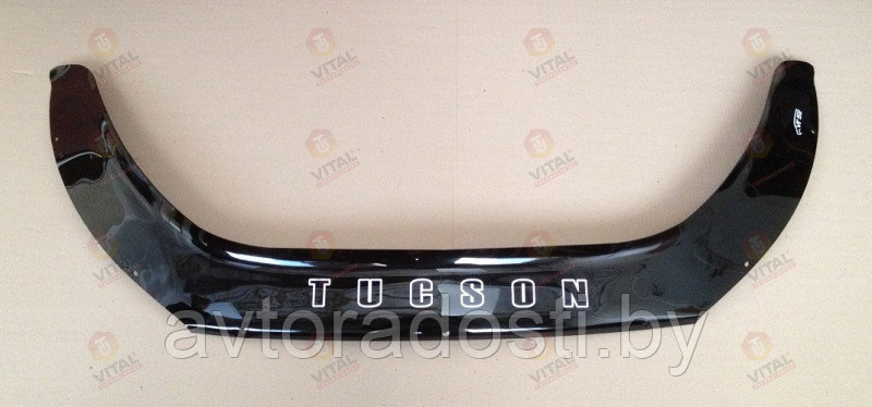 Дефлектор капота для Hyundai Tucson (2015-) / Хёндай Туксон [HYD59] VT52 - фото 1 - id-p75800251