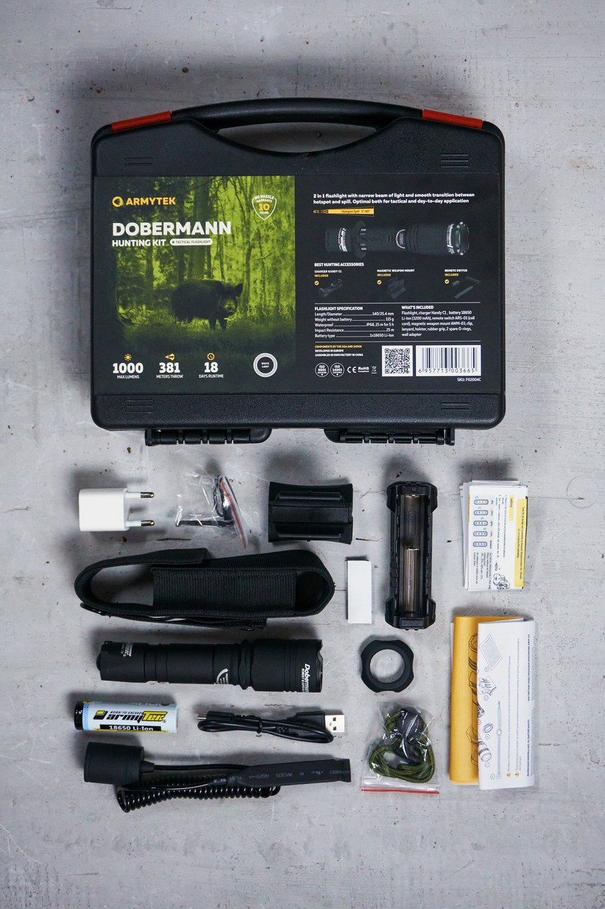 Armytek Dobermann Hunting Kit - фото 5 - id-p159916403