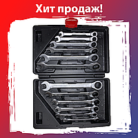 Набор ключей комбинированных трещоточных SILVER SK-012-01