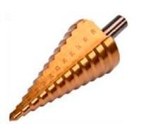 HT6D321 Сверло ступенчатое 4-12мм, HSS 4241, шестигранный хвостовик 1/4", мак. толщина материала 4мм, HOEGERT, фото 2