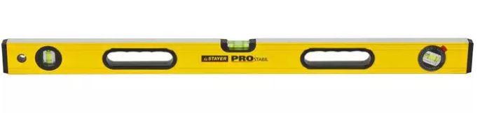 STAYER PROStabil 800 мм уровень строительный фрезерованный