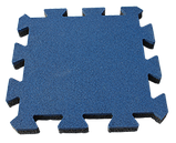 Резиновые маты-пазл Mats Puzzle 10х1000х1000мм черный Монолитное основание, фото 3