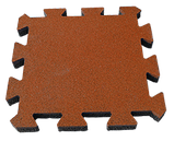 Резиновые маты-пазл Mats Puzzle 10х1000х1000мм цветная SBR Монолитное основание, фото 4