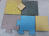 Резиновые маты-пазл Mats Puzzle 10х1000х1000мм цветная SBR Монолитное основание, фото 5