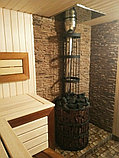 Чугунная печь для бани KRONOS Колизей 24 ВЧЧ с чугунной топкой, фото 2