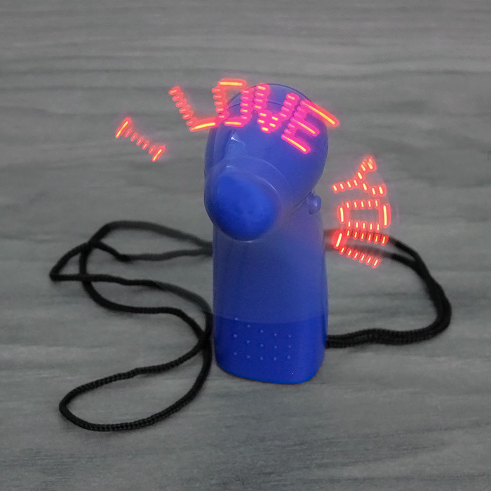 Вентилятор "I love you" с подсветкой h-10см ассорти - фото 4 - id-p159929666