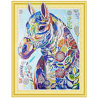 Алмазная мозаика (живопись) "Darvish" 40*50см Лошадь