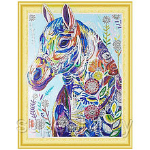 Алмазная мозаика (живопись) "Darvish" 40*50см  Лошадь