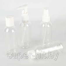 Бутылочки дорожные 55мл в наборе 4 шт, фото 2