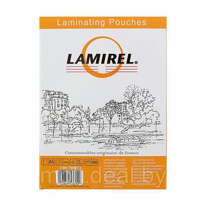 Пленка для ламинирования 100шт Lamirel А5, 75мкм - фото 1 - id-p159545453