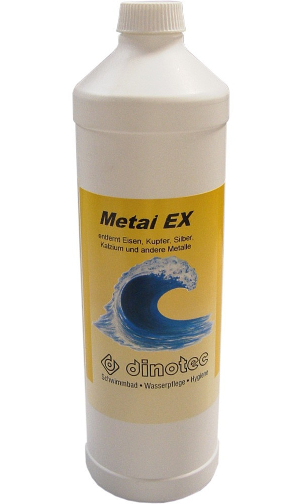 Химия для бассейна DINOTEC Metal-ex 1л