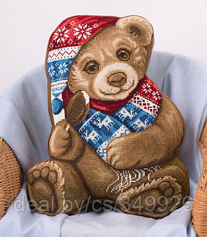 Набор для вышивания PANNA арт. PD-1877 Мой Медвежонок 34х43 см
