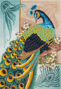 Набор для вышивания PANNA арт. PT-1680 Птица счастья 28,5х40 см