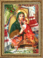 Набор для вышивания BUTTERFLY арт. 806 Богородица - Заступница 37х26 см