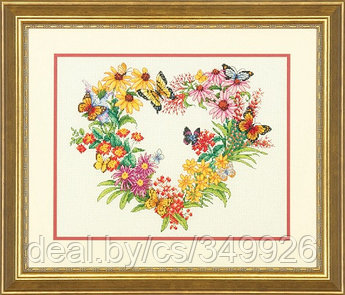 Набор для вышивания DIMENSIONS арт.DMS-70-35336 Венок из диких цветов 35,5 х 27,9 см