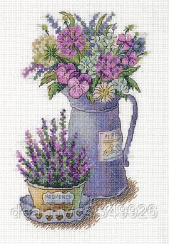 Набор для вышивания PANNA арт. C-7125 Цветы Прованса 17х25 см