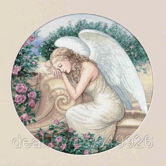 Набор для вышивания Classic Design арт.4334 Садовый ангел 39х39 см