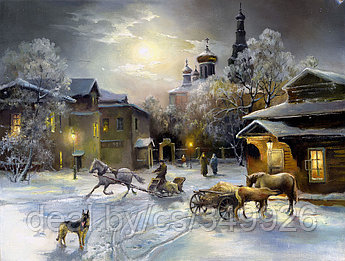 Рисунок на канве МАТРЕНИН ПОСАД арт.37х49 - 1856 Вечера на хуторе