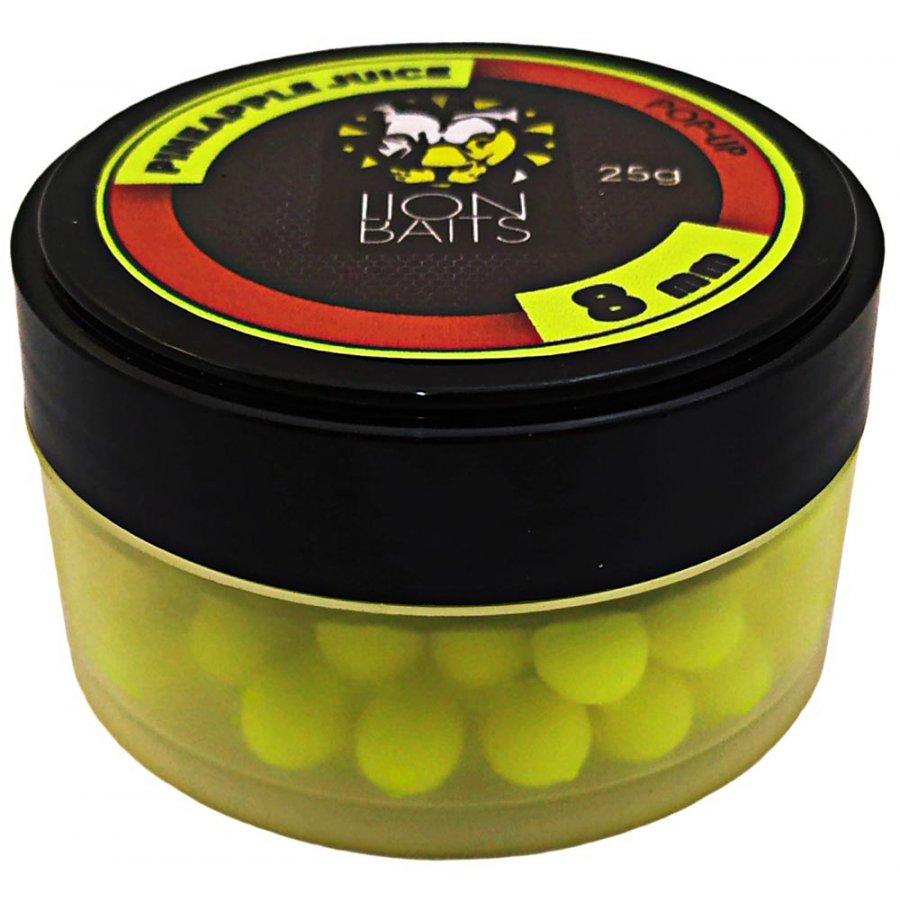 Lion Baits Бойл (pop-up) Pineapple Juice 8 мм - 25 г - фото 1 - id-p159953144