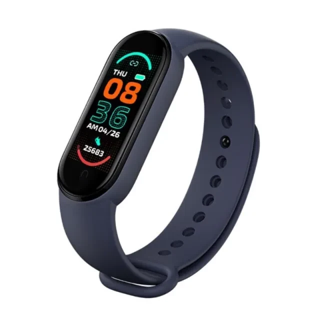 Фитнес-браслет M6 (Mi Band 6) синий - фото 3 - id-p159965779