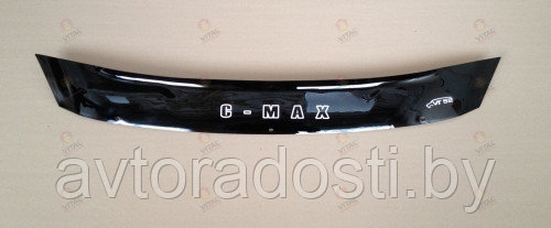 Дефлектор капота для Ford C-Max (2010-) / Ford Focus C-Max / короткий / Форд [FR50] VT52 - фото 1 - id-p75800194