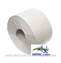Туалетная бумага FOCUS JUMBO ECO для диспенсера на втулке белая, 200 метров./12рул/уп. - фото 2 - id-p160007731