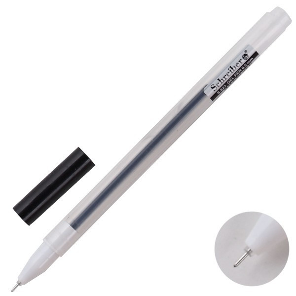 Ручка гелевая Schreiber, 0.5 мм | синие чернила - фото 2 - id-p148243241