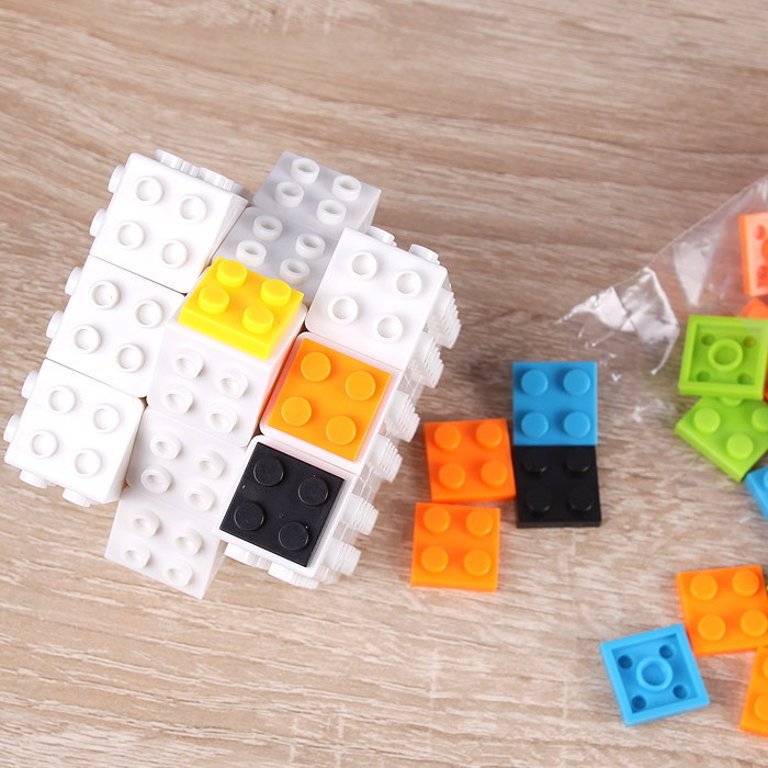Головоломка кубик + конструктор (3*3*3 ряда). Игрушка - фото 3 - id-p160010434
