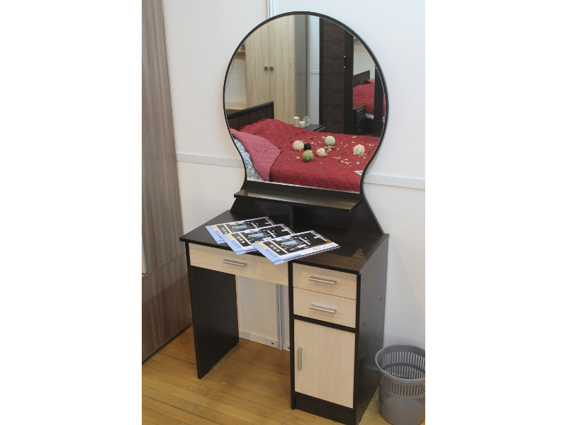 Туалетный Столик с зеркалом Надежда м04 фабрики Олмеко (2 варианта цвета) - фото 2 - id-p160021980