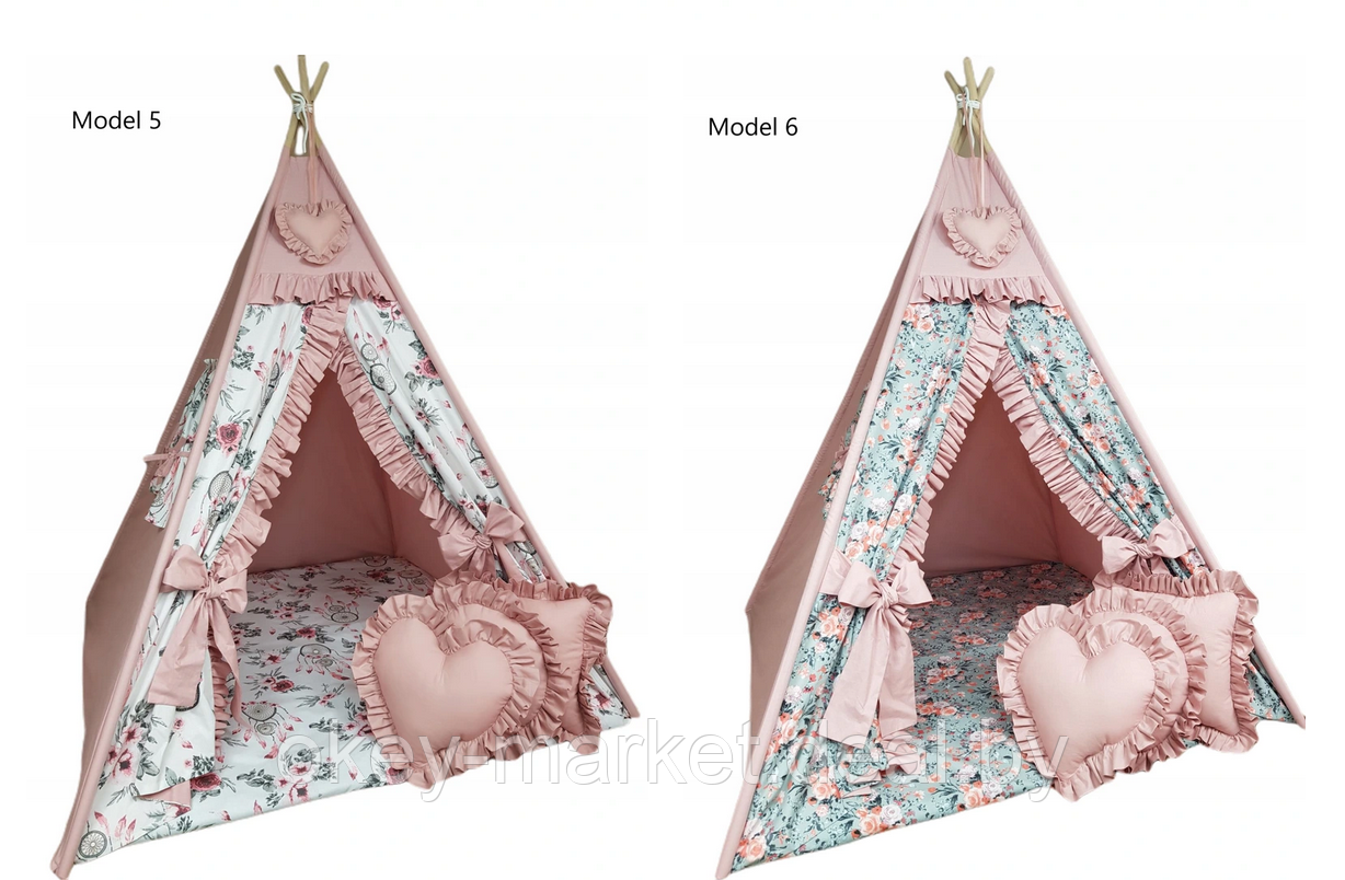 Детский вигвам Tipi House палатка WIGWAM 120x120 - фото 4 - id-p146121317
