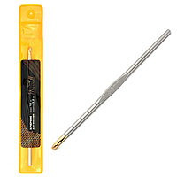 Крючки для вязания Maxwell Gold односторонние с золотой головкой арт.MAXW.7306, никель 3,5мм, 12 см