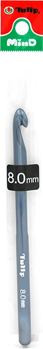 Tulip Крючок для вязания MinD арт.TA-0031E  8мм, сталь / золотистый