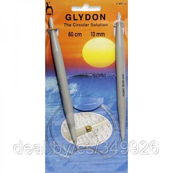 49312 PONY GLYDON Спицы круговые 10,00 мм/80 см, пластик