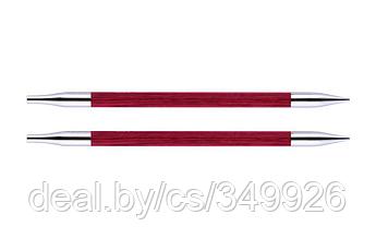 29259 Knit Pro Спицы съемные Royale 6мм для длины тросика 28-126см, ламинированная береза, розовый леденец,