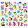 Набор из 150 ярких наклеек. Единороги. ГЕОДОМ, фото 2