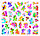 Набор из 150 ярких наклеек. Единороги. ГЕОДОМ, фото 4