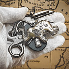 Брелок-ключница с карабином, до 5 шт Молоток Тора, фото 4